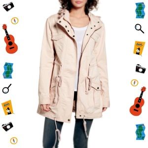 Somedays Lovin Carmen Lace-Up Back Parka